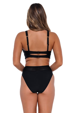 Sunsets Black Annie High Waist Bottom