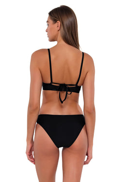 Sunsets Black Collins Hipster Bottom