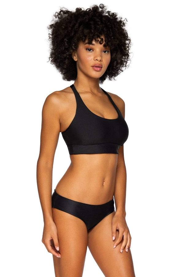 Swim Systems Black Hazel Hipster Bottom