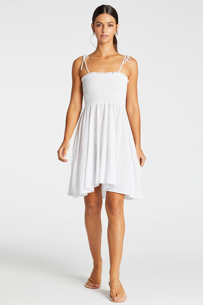 Vitamin A White EcoCotton Gigi Dress