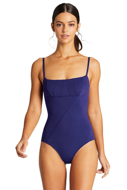 Vitamin A Sapphire BioSculpt Gaia Bodysuit One Piece