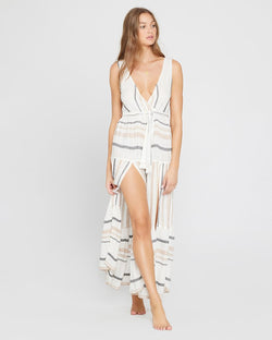 L*SPACE El Camino Stripe Clara Dress