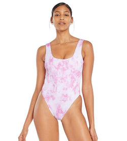 Vitamin A Magenta Texture Tie Dye Reece One Piece