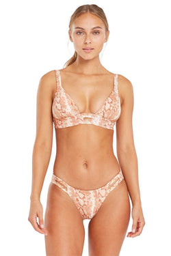 Vitamin A Sand Snake Neutra Bralette Top